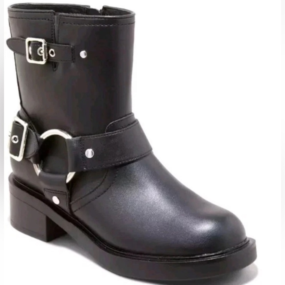 Universal Thread Moto Boot Combat Boot NWT Black Multiple Sizes
